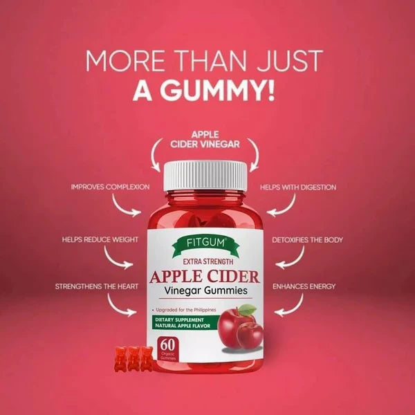 FitGum - Extra Strength Apple Cider Vinegar Gummies (Original)
